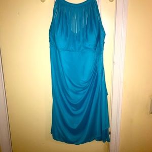 Dress from David’s Bridal.